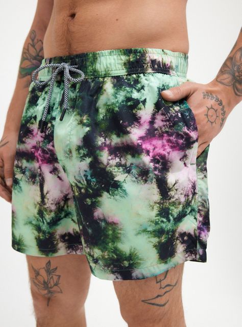 Traje de Baño Estampado Tie Dye-2