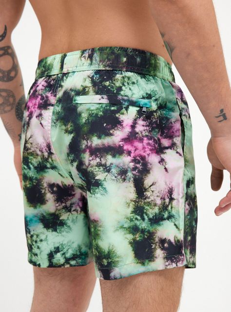 Traje de Baño Estampado Tie Dye-3
