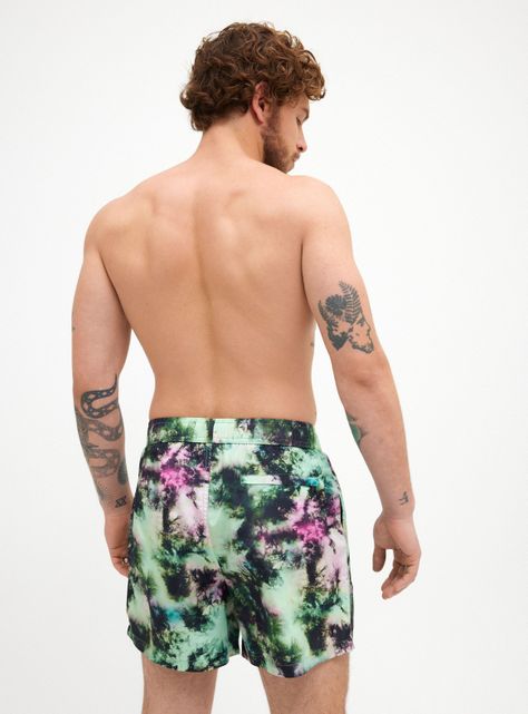 Traje de Baño Estampado Tie Dye-1