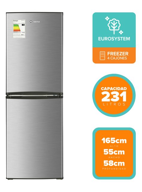Refrigerador Frío Directo 231 Litros Nordik 415 MR Plus-2