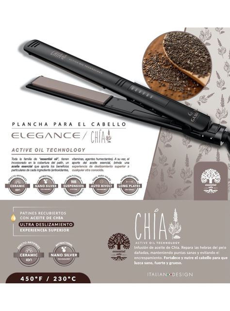 Alisador Elegance LED Chia-2