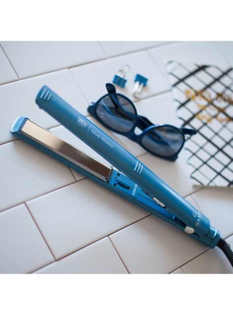 Alisador de Pelo Elegance 3D Blue Titanio-3