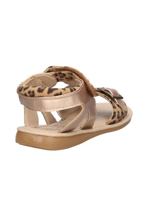 Sandalia Correa Detalle  Animal Print Niña-4