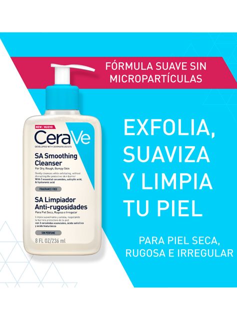 Limpiador Anti-Rugosidades SA Smoothing 236 ml Cerave-1
