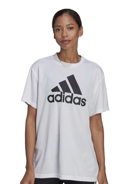 Polera Bl Boyf T Blanco Mujer-0