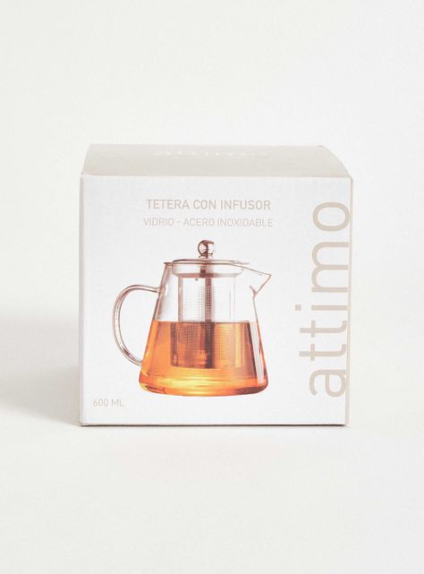 Tetera 600 ml Vidrio-2
