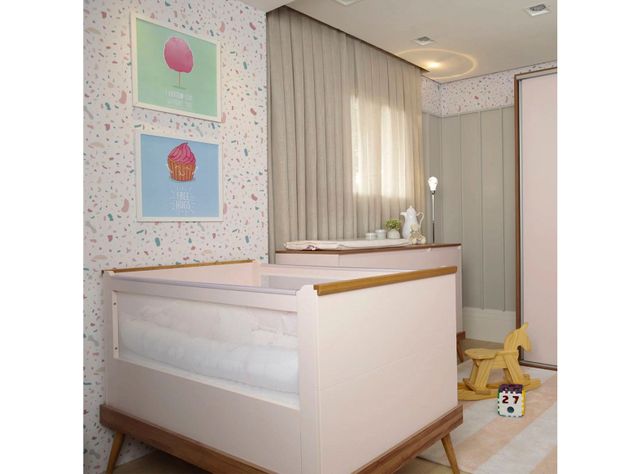 Cuna Kidscool Sognare Cancao Rosada-3
