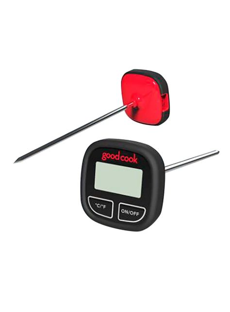 Termómetro Good Cook Touch Digital Negro-Rojo-0