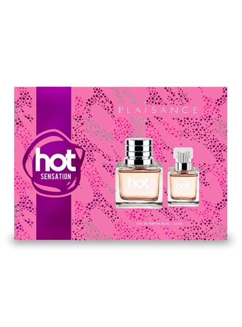 Set Perfume Hot Sensation EDP Mujer 80 ml + 25 ml-0