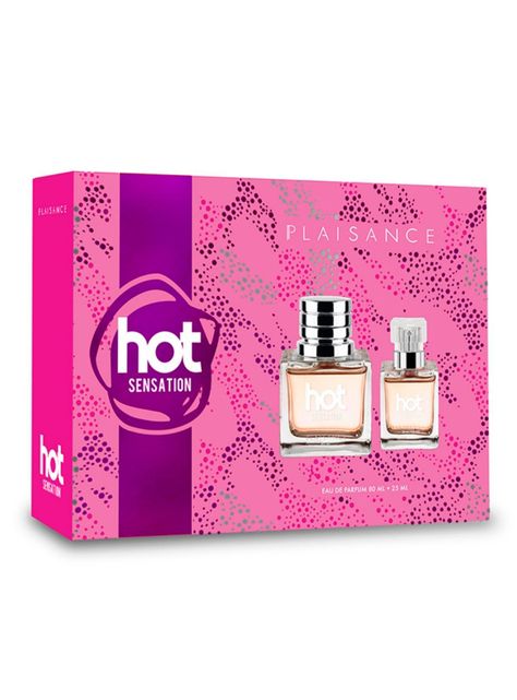 Set Perfume Hot Sensation EDP Mujer 80 ml + 25 ml-1