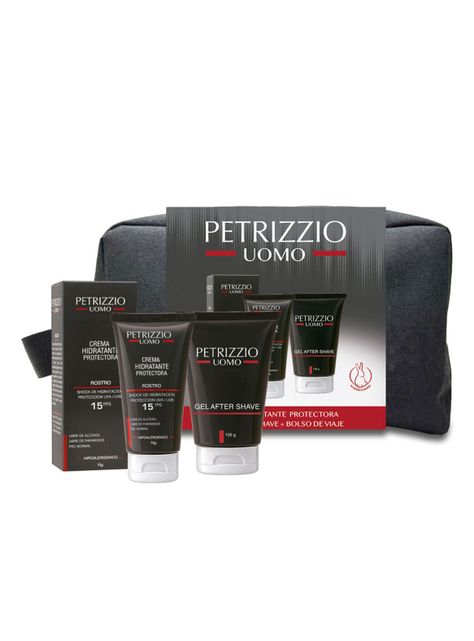 Set For Men Crema + After Shave + Bolso Uomo-0