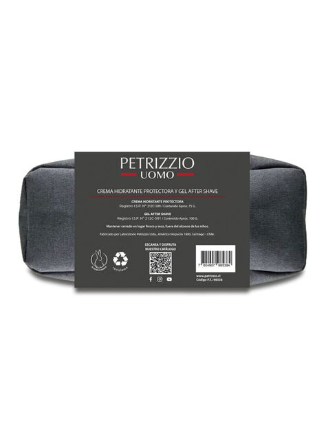 Set For Men Crema + After Shave + Bolso Uomo-2