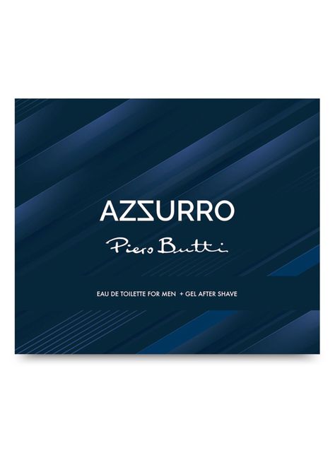 Set Perfume Hombre Azzurro EDT 100 ml + After Shave Piero Butti-1