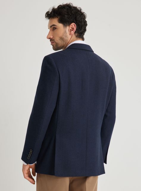 Vestón Recto Tweed Espigado-1