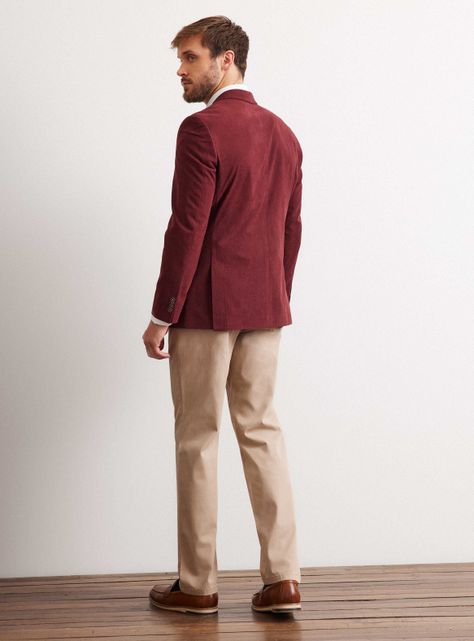 Blazer Recto en Cotelé Colores-5