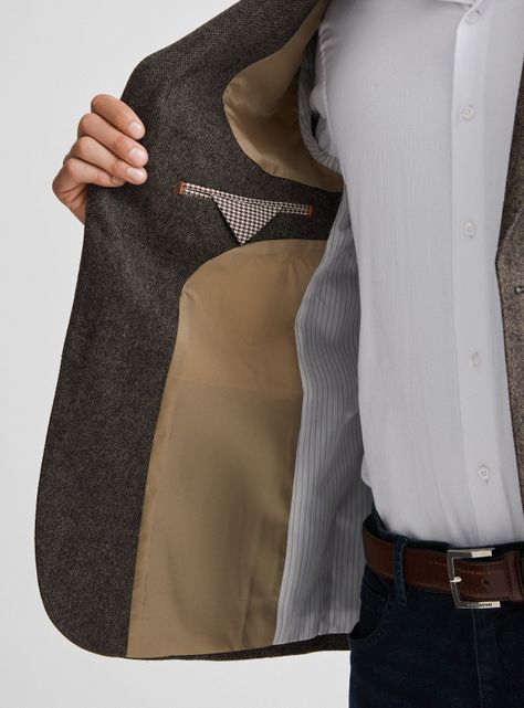 Blazer Recto en Tweed Cardado Codera Cuadrille-3