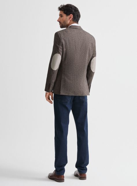 Blazer Recto en Tweed Cardado Codera Cuadrille-5