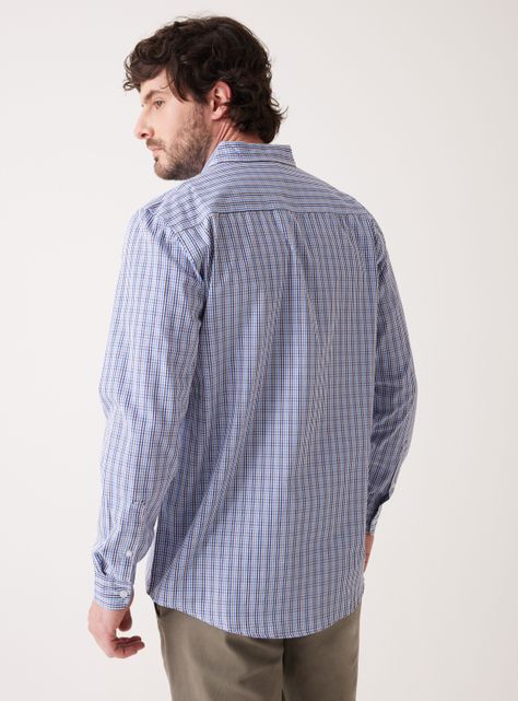 Camisa ML Cuadros Mediano Regular Fit-1
