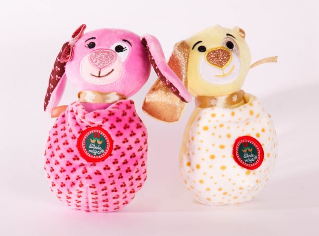 Peluche Mi Duende Mágico Bombon Cherry y Bombón Blanco-5