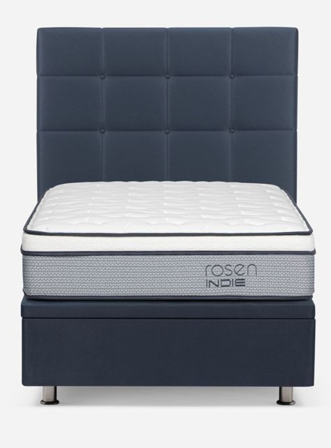 Boxet Indie 1.5 Plazas + Respaldo Issey Azul-0