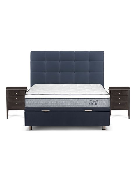 Boxet Indie 2 Plazas + Set Muebles Issey Azul-0