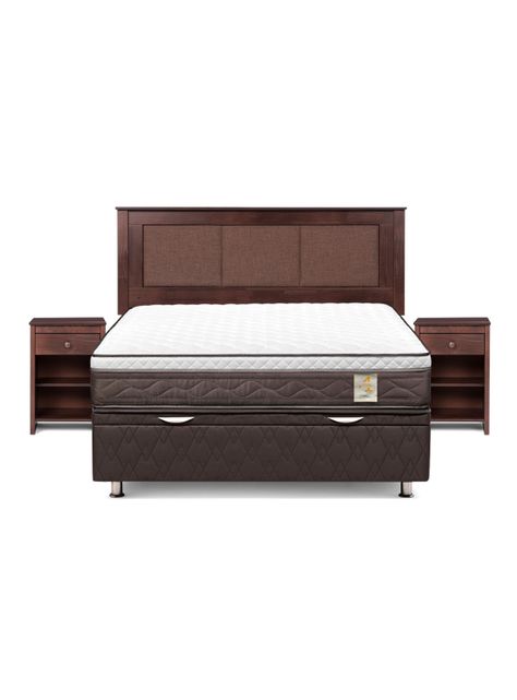 Boxet New Style 4 Plus 2 Plazas + Respaldo Veladores Rachel-0