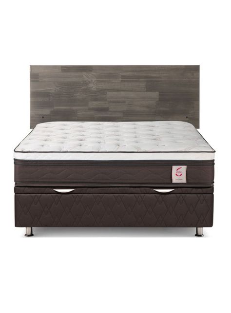 Boxet New Style 6 2 Plazas Respaldo Tabor Gris-0