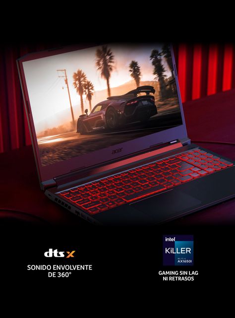 Notebook Gamer Nitro 5 AN515-57-75P8-1 Intel Core i7 11800H Nvidia GeForce RTX 3050Ti 4GB GDDR6 16GB RAM 512GB SSD 15.6" 144 Hz-7