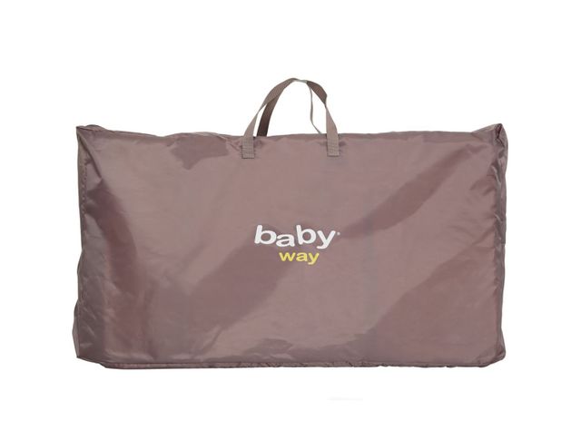 Cuna Baby Way Colecho BW-613G18 Gris-5