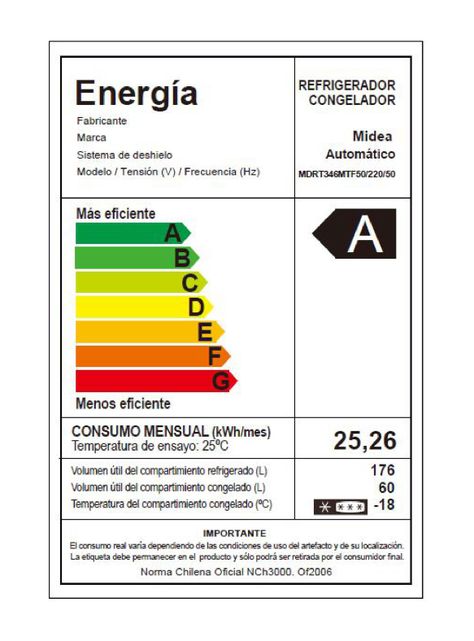 Refrigerador Top Mount No Frost 236 Litros MDRT346MTF50-5