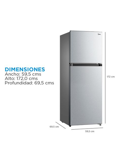 Refrigerador Top Mount No Frost 338 Litros MDRT489MTE50-1