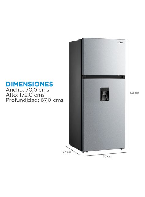 Refrigerador Top Mount No Frost 407 Litros MDRT580MTE50-1