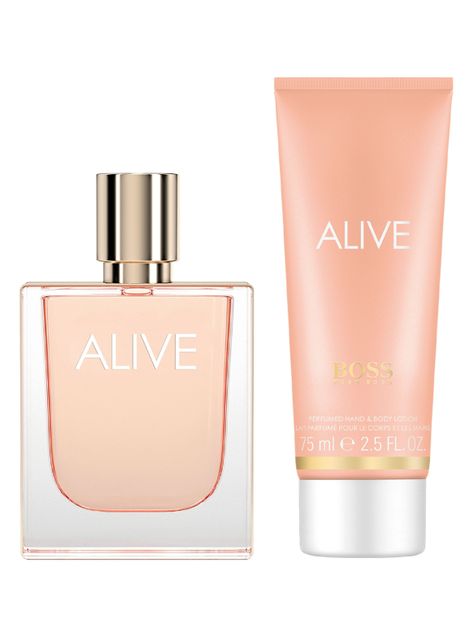 Set Perfume Boss Alive EDP Mujer 50 ml + Body Lotion 75 ml-0