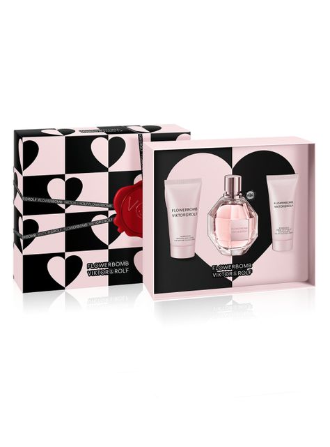 Set Perfume Flowerbomb EDP Mujer 100 ml + Body Cream 40 ml + Body Lotion 50 ml-3