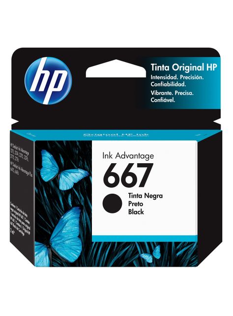 Cartucho de Tinta 667 Negro Original-0