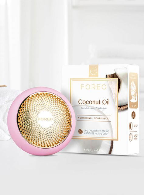 Mascarilla Foreo Ufo Natural Coconutoil-4