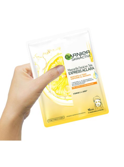 Mascarilla Garnier Skin Active Express Aclara Anti-Manchas 28 g Garnier-3