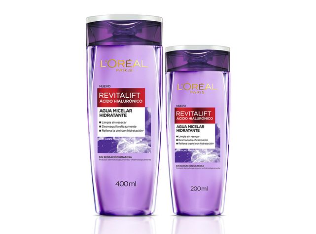 Agua Dermo Expertise L'Oréal Paris Micelar Revitalift Ácido Hialurónico 200 ml-3