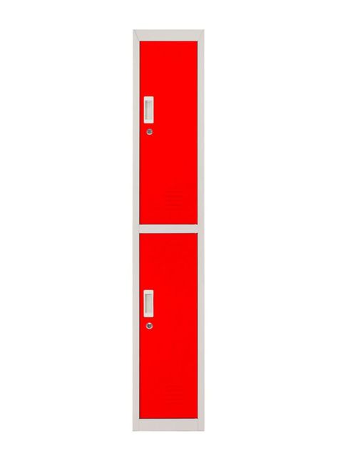 Locker Office con Llaves 2P Rojo Maletek-0