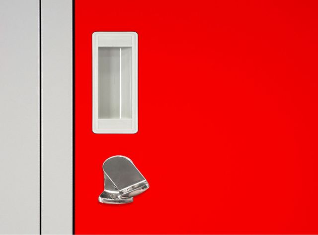 Locker Office Candado Rojo 10 Puertas 140x50x166 cm Maletek-3