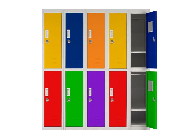 Locker Office 10P Candado Multicolor Maletek-2