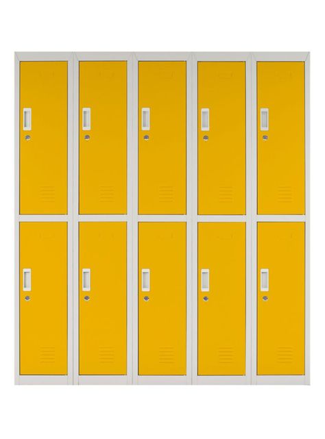 Locker Office 10P Llaves Amarillo Maletek-0
