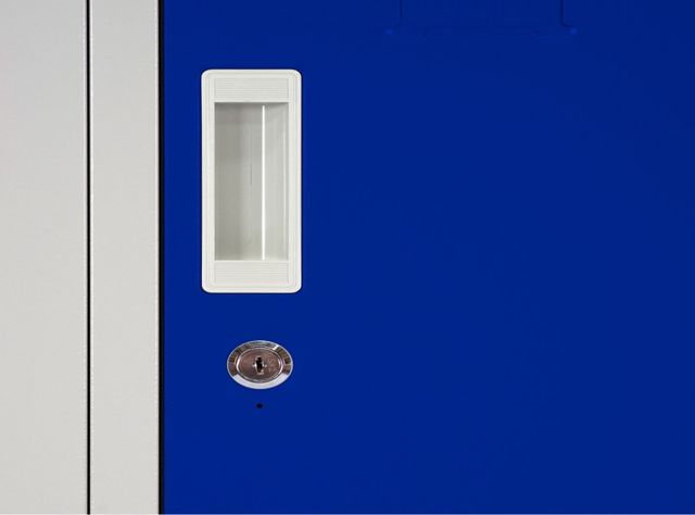 Locker Office Mini Llaves Azul 2P Maletek-3