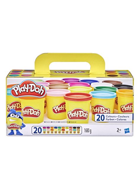 PlayDoh Masa Súper Color Pack 20 Colores-0