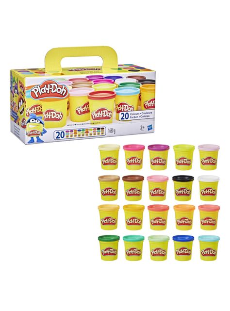 PlayDoh Masa Súper Color Pack 20 Colores-1