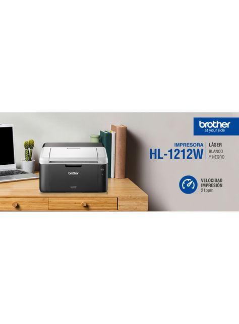 Impresora Brother Láser HL-1212W Wi-fi-6