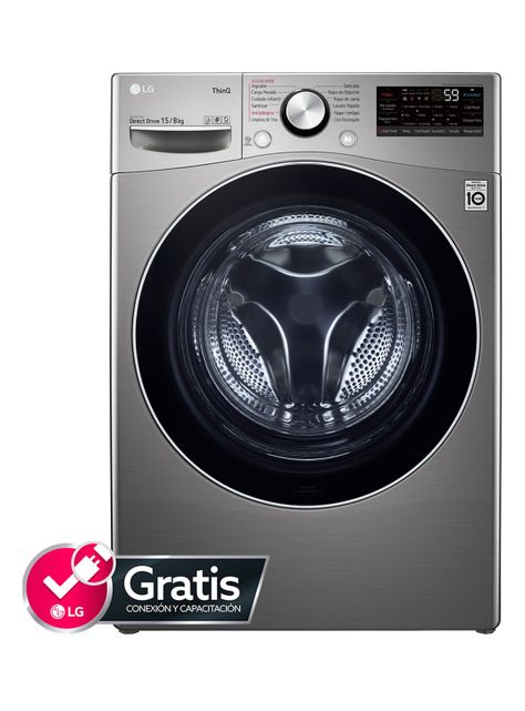 Lavadora-Secadora Carga Frontal 15/8 Kg WD15DG2S6 AI DD-0