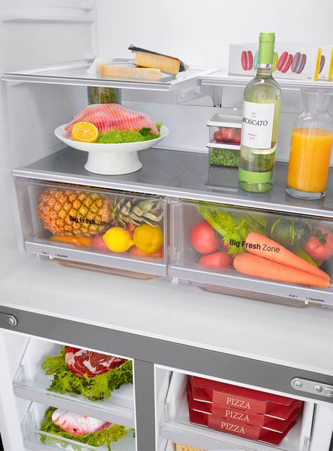 Refrigerador French Door No Frost 423 Litros LM57SXTAF Instaview-7