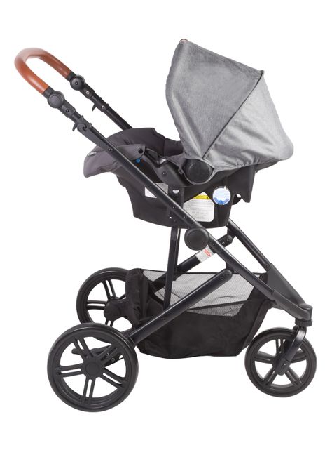 Coche Bebesit Jogger Travel System Trek P65 Gris-2