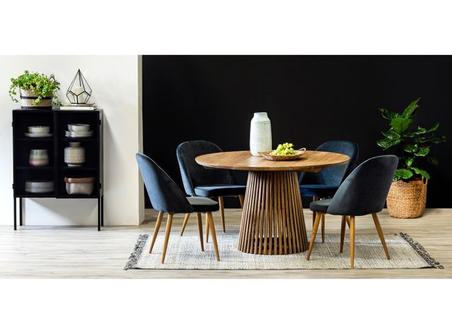 Mesa de Comedor Redonda Cordova 128 cm-5